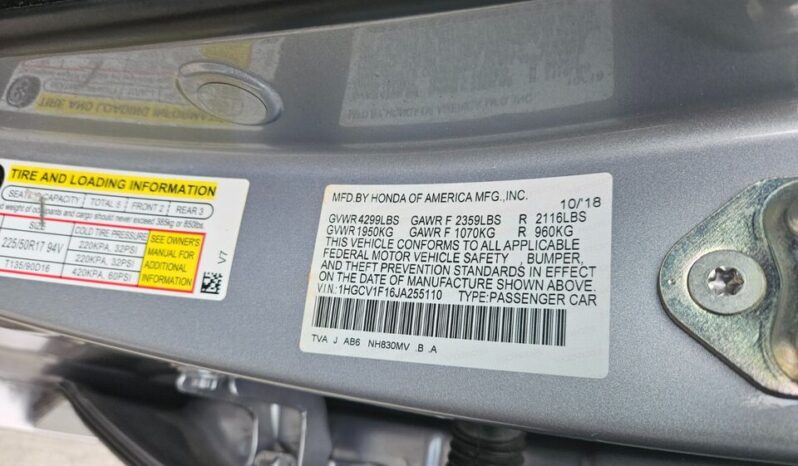 
								Used 2018 Honda Accord full									